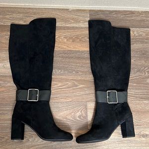 White Mountain‎ Women’s Katrina Tall Boots Black Size 11M